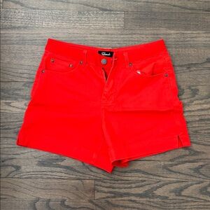 TaylorMade Vibrant Orange Jean Shorts